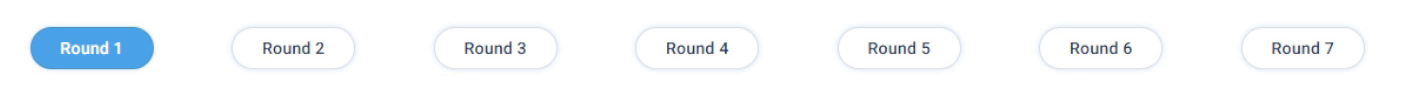 The round tabs across the top of the Play tab, one per round, with Round 1 selected.